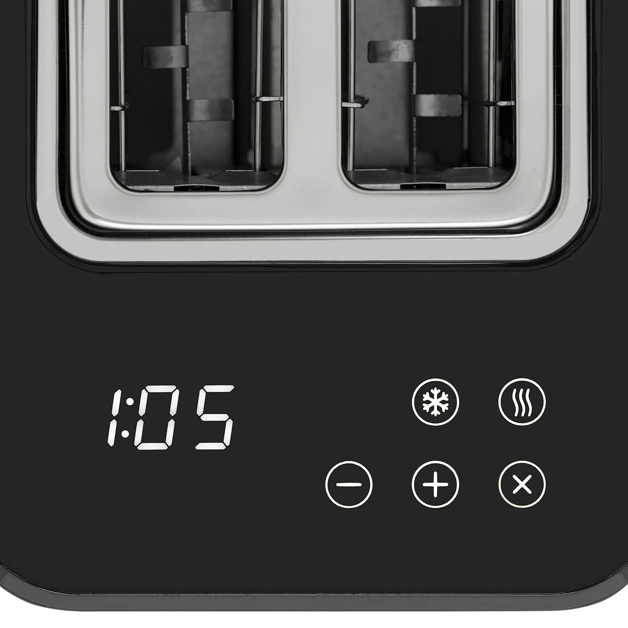 картинка Тостер Krona Digitaler Black  картинка Тостер Krona Digitaler Black