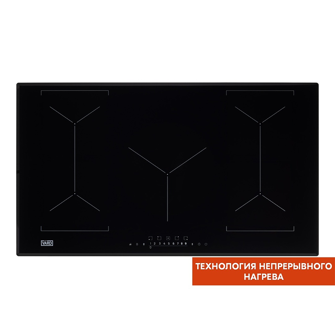 картинка Индукционная варочная панель Vard VHI9552K 
