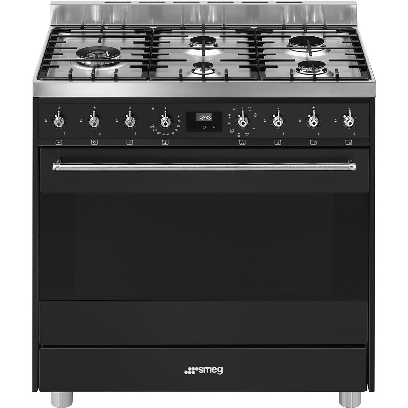 картинка Комбинированная кухонная плита Smeg C95GMCA9-1  картинка Комбинированная кухонная плита Smeg C95GMCA9-1