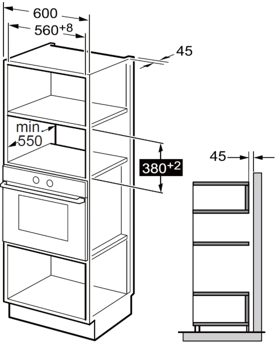 картинка Микроволновая печь De Dietrich DMG4210MB MASTER BLACK 