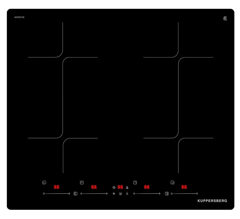 картинка Индукционная варочная панель Kuppersberg ICI 624  картинка Индукционная варочная панель Kuppersberg ICI 624