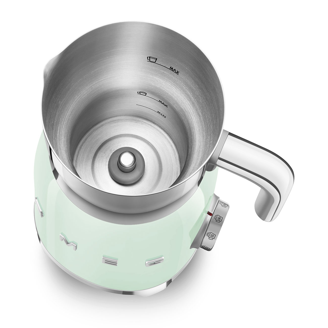 картинка Вспениватель молока Smeg MFF11PGEU  картинка Вспениватель молока Smeg MFF11PGEU