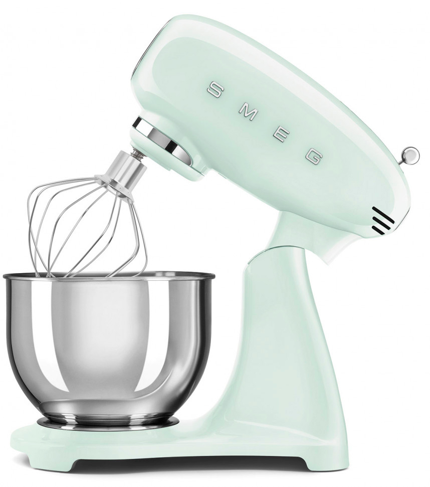 картинка Миксер планетарный Smeg SMF05PGEU постельный зеленый 