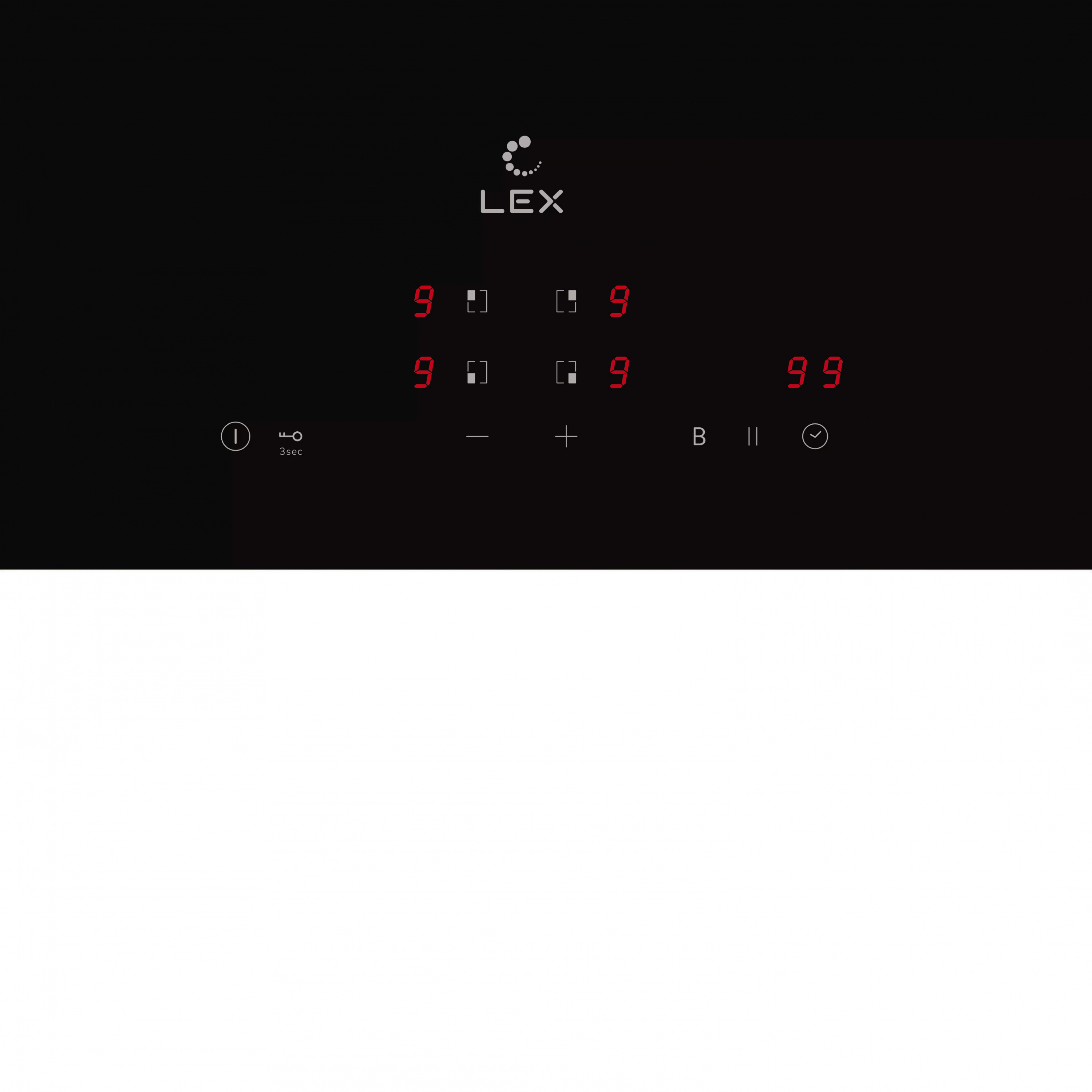 картинка Варочная панель Lex EVI 640A BL 