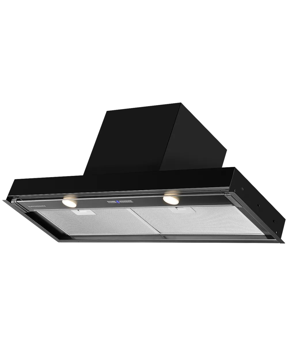 картинка Кухонная вытяжка Kuppersberg NANCY S 90 BLACK  картинка Кухонная вытяжка Kuppersberg NANCY S 90 BLACK