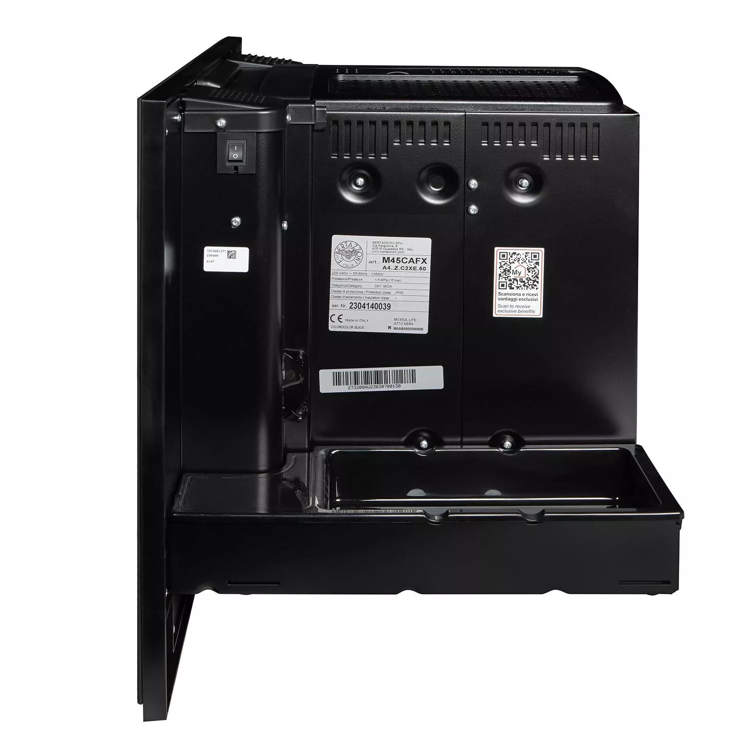 картинка Кофемашина Bertazzoni M45CAFX  картинка Кофемашина Bertazzoni M45CAFX