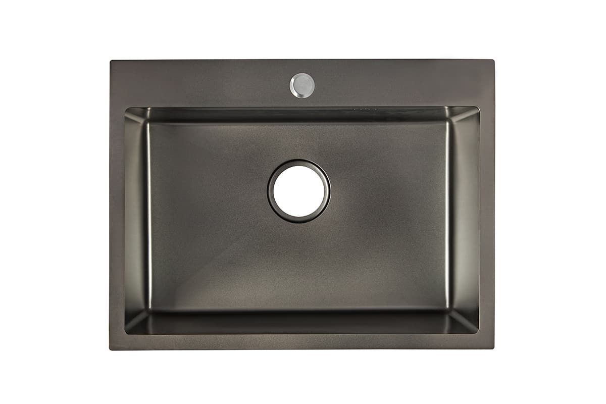 картинка Мойка для кухни Premial PR6045 (G) графит 