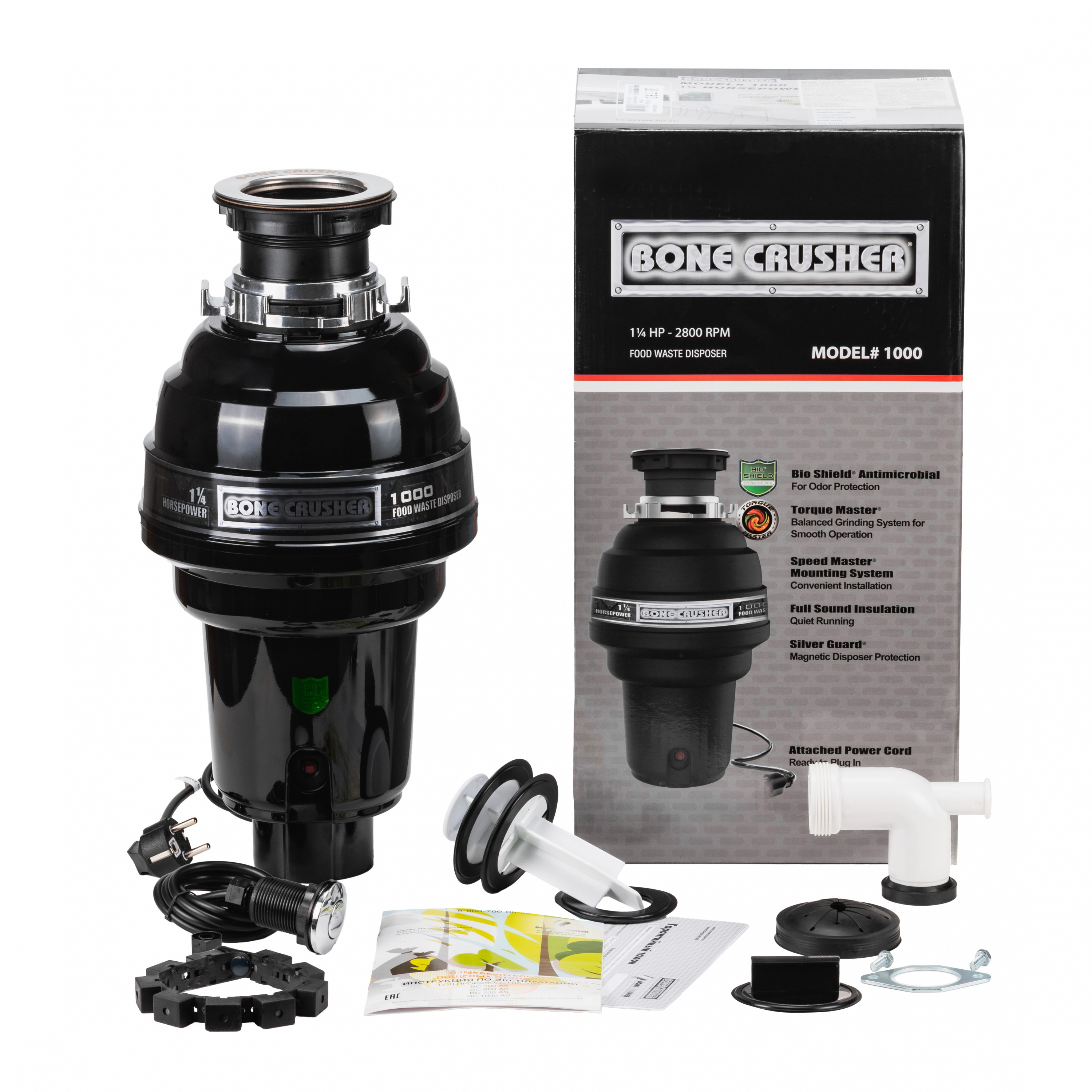 картинка Измельчитель пищевых отходов Bone Crusher ВС 1000 AS 