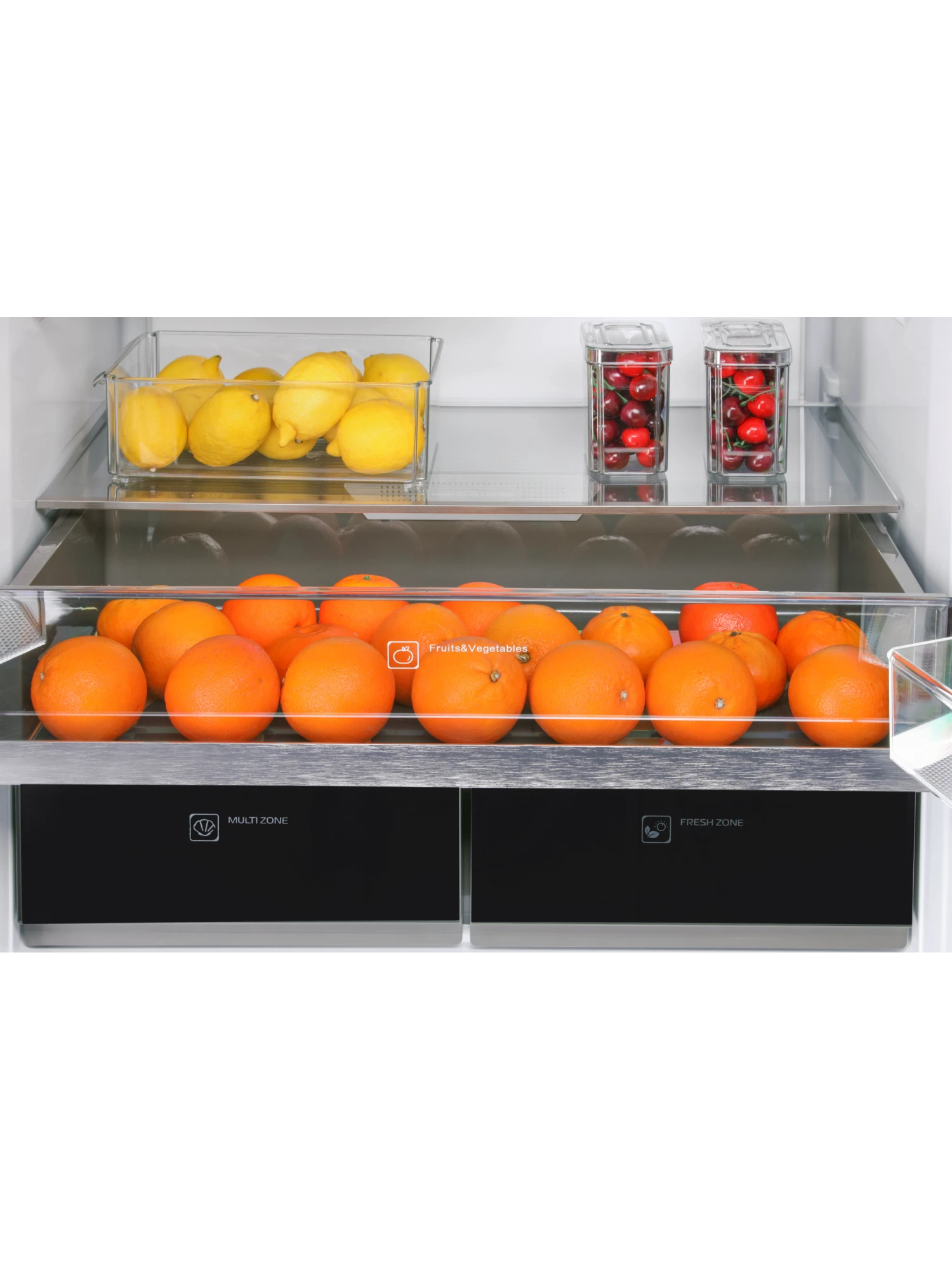 картинка Отдельностоящий холодильник Hiberg RFQ-590G GT inverter 