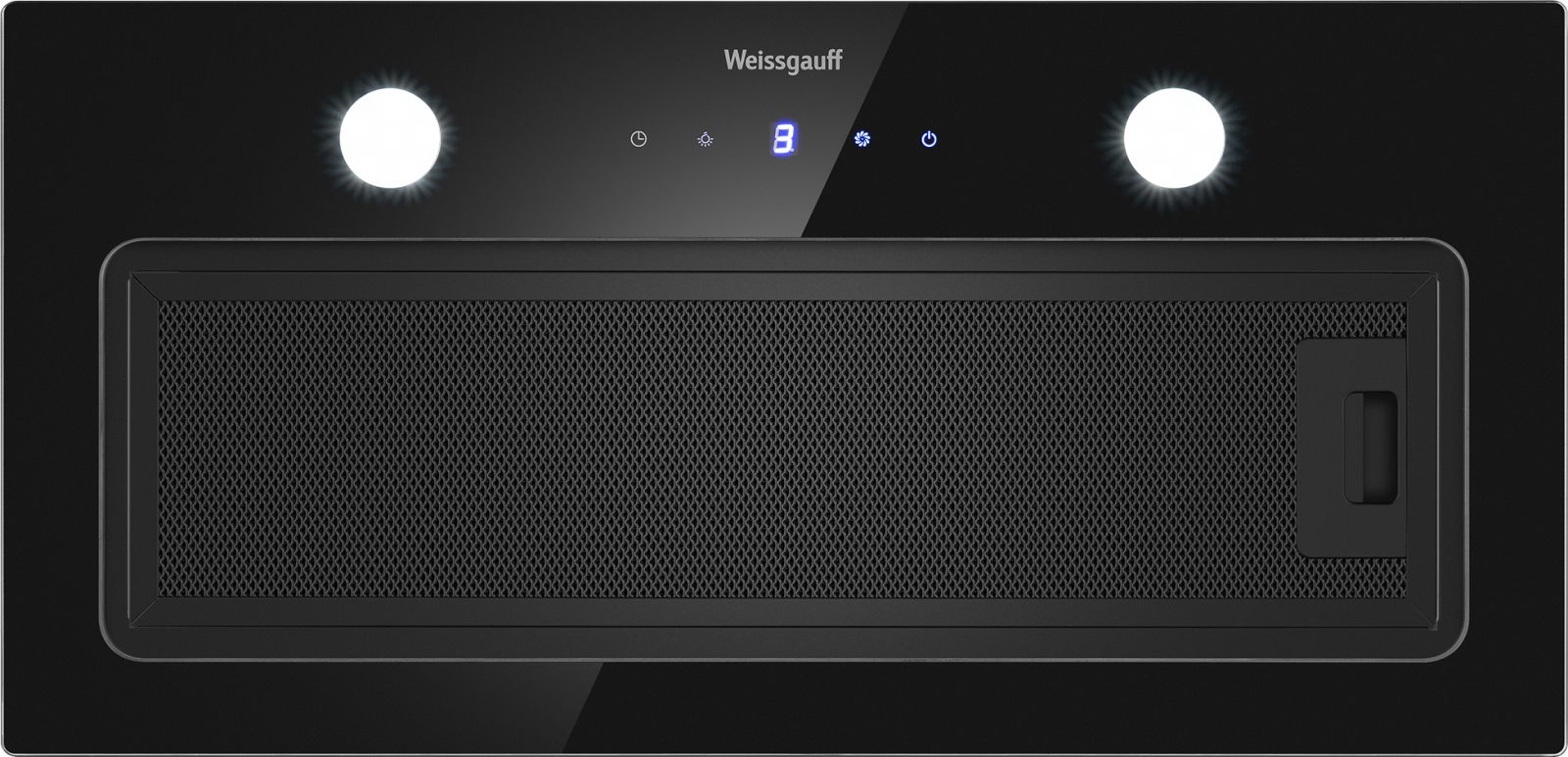 картинка Кухонная вытяжка Weissgauff Dubhe 600 Black Touch 