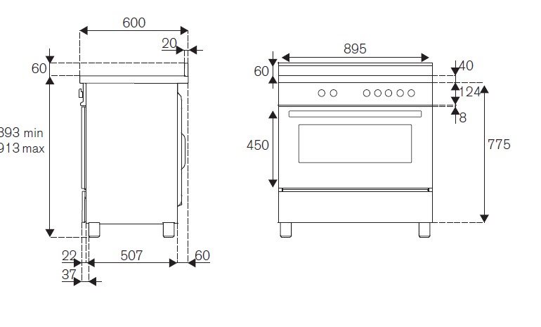 картинка Комбинированная кухонная плита Bertazzoni MAS96L1EXT нержавеющая сталь  картинка Комбинированная кухонная плита Bertazzoni MAS96L1EXT нержавеющая сталь