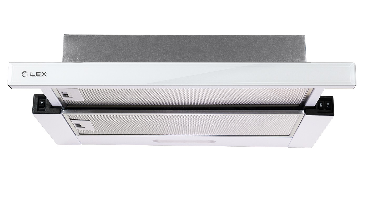 картинка Кухонная вытяжка Lex HONVER G 600 WHITE  картинка Кухонная вытяжка Lex HONVER G 600 WHITE
