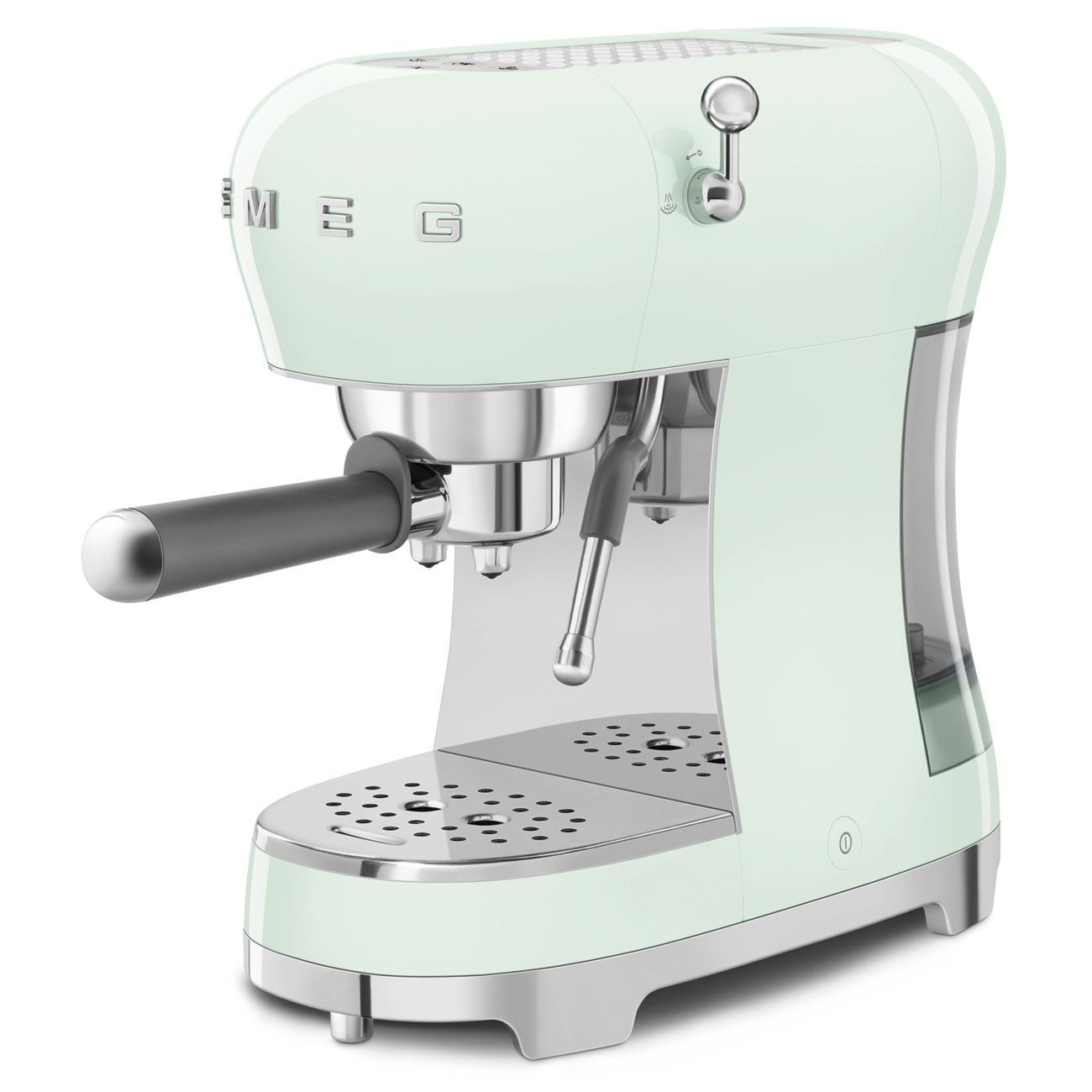 картинка Кофеварка Smeg ECF02PGEU  картинка Кофеварка Smeg ECF02PGEU