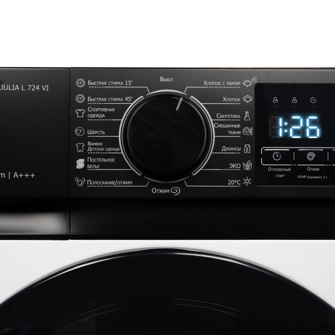 картинка Стиральная машина Delonghi JULIA L 724 VI  картинка Стиральная машина Delonghi JULIA L 724 VI