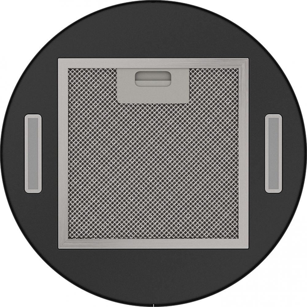 картинка Кухонная вытяжка островная Franke REEF BK 35 черная 