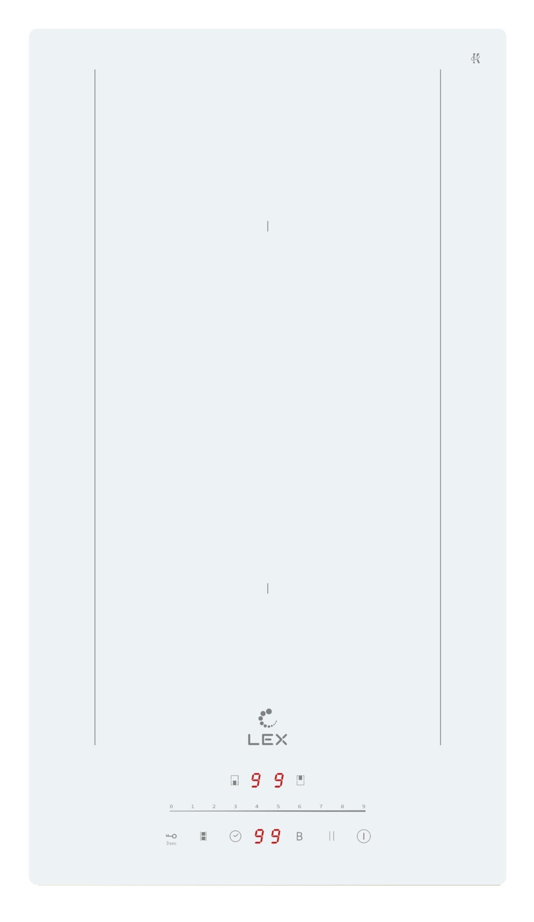 картинка Индукционная варочная панель Lex EVI 321A WH 