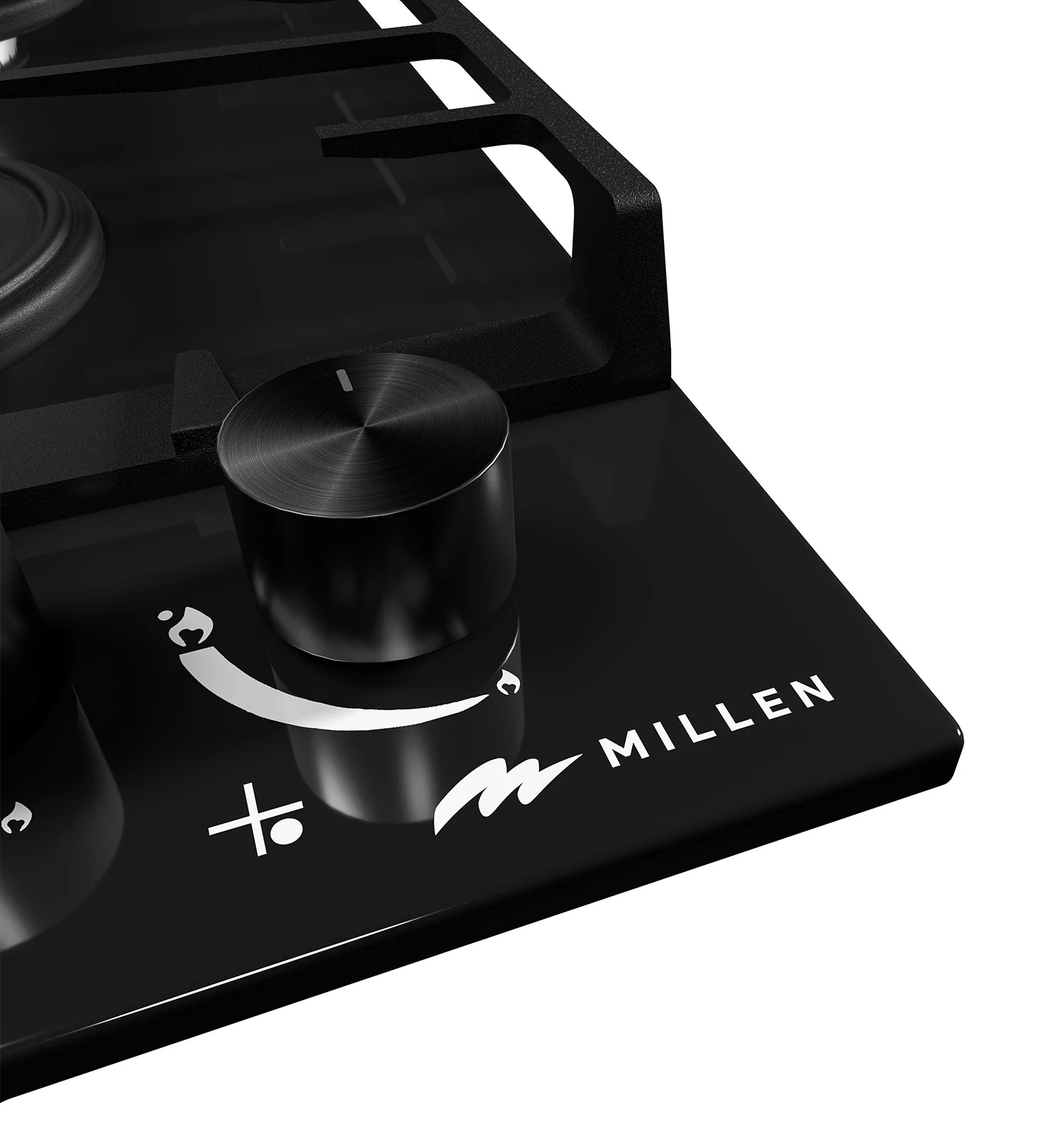 картинка Газ на стекле варочная панель MILLEN MGHG 602 BL 