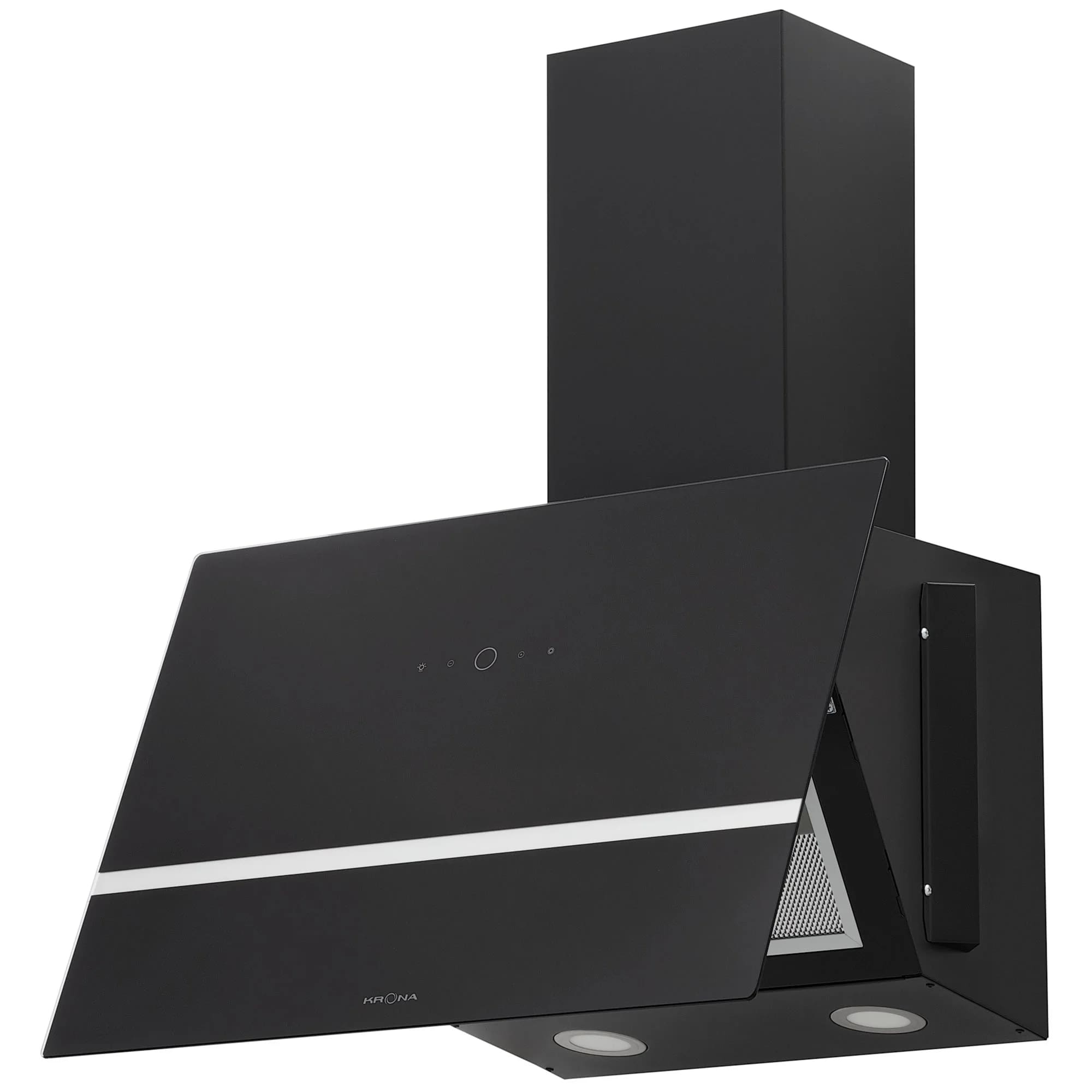картинка Кухонная вытяжка Krona BRUNA 600 BLACK S  картинка Кухонная вытяжка Krona BRUNA 600 BLACK S