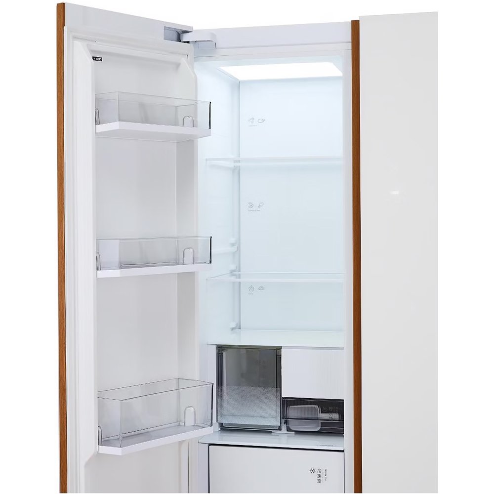 картинка Полувстраиваемый холодильник Toshiba GR-RS785WI-PGJ(67) белый 