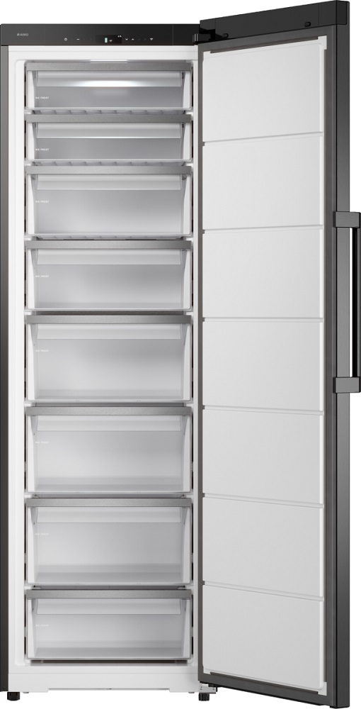 картинка Полувстраиваемая морозильная камера Asko RFF586KNCB1 черная 