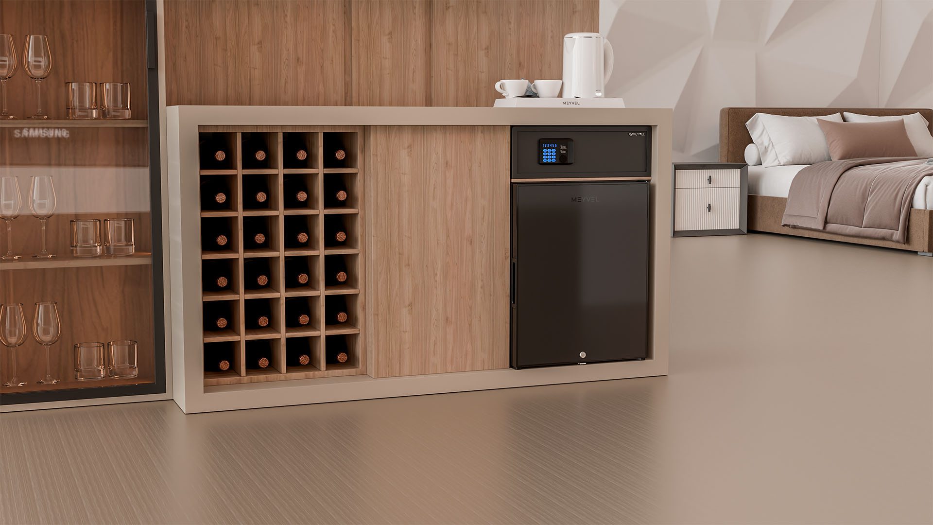 картинка Мини-бар Meyvel MMA-38B черный 