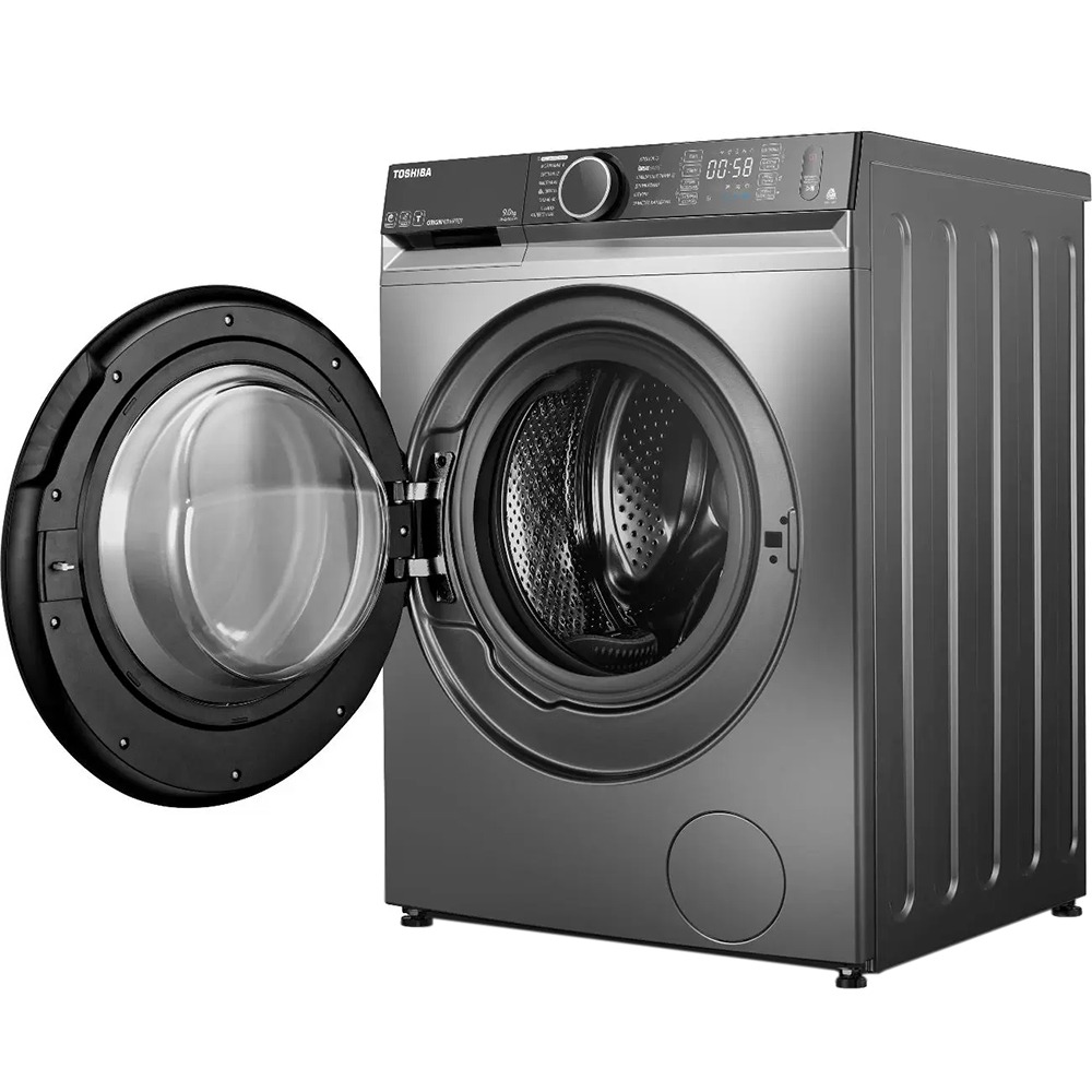 картинка Стиральная машина с паром Toshiba TW-BK100GF4RU(SK) серый 