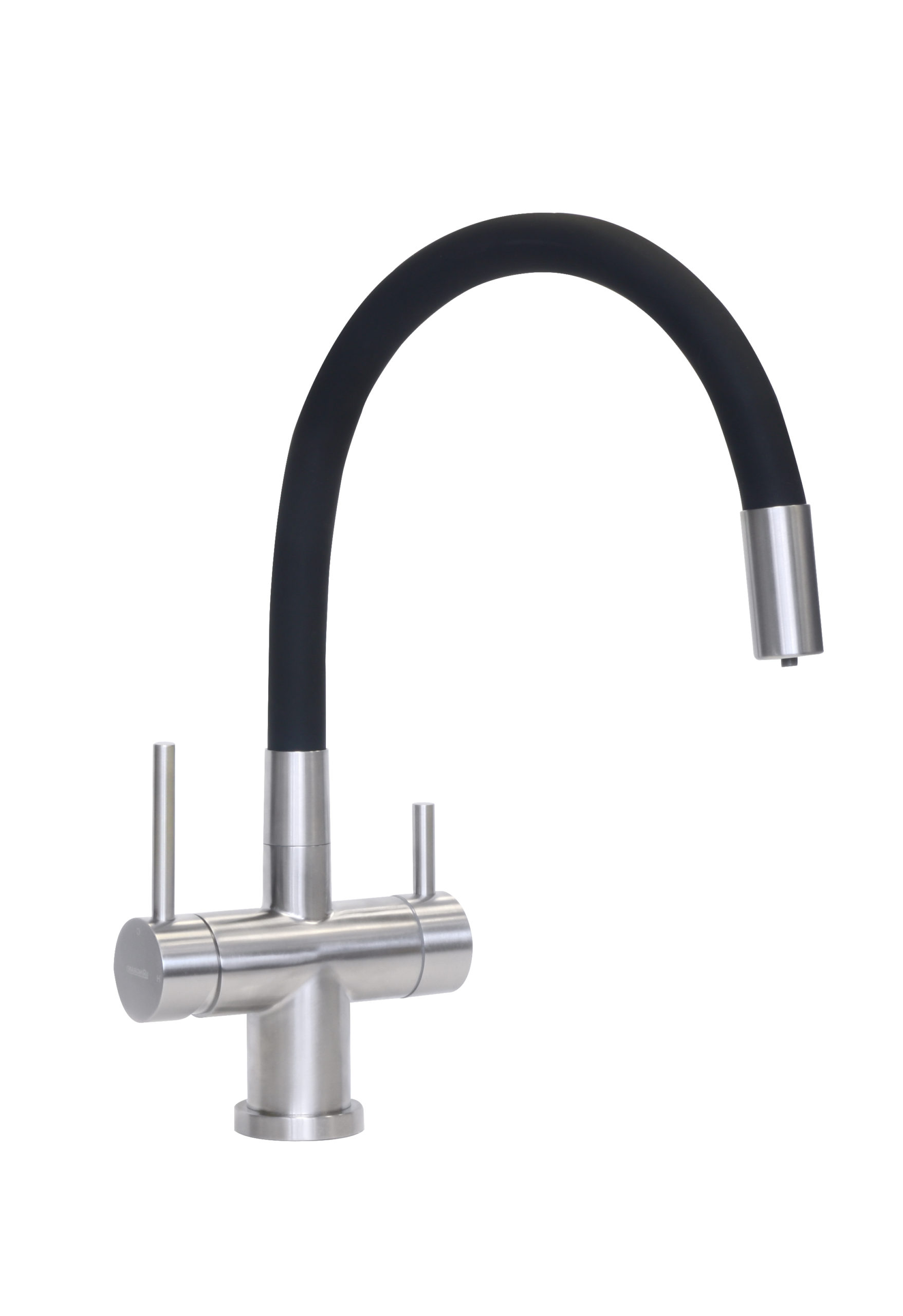 картинка Смеситель LONGRAN Sprint logic LM2198, Stainless Steel/Black 