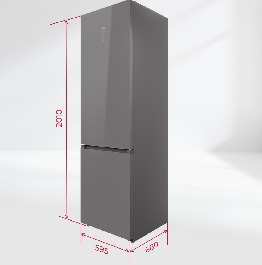 картинка Отдельностоящий холодильник Lex LKB201GrGIDMax 