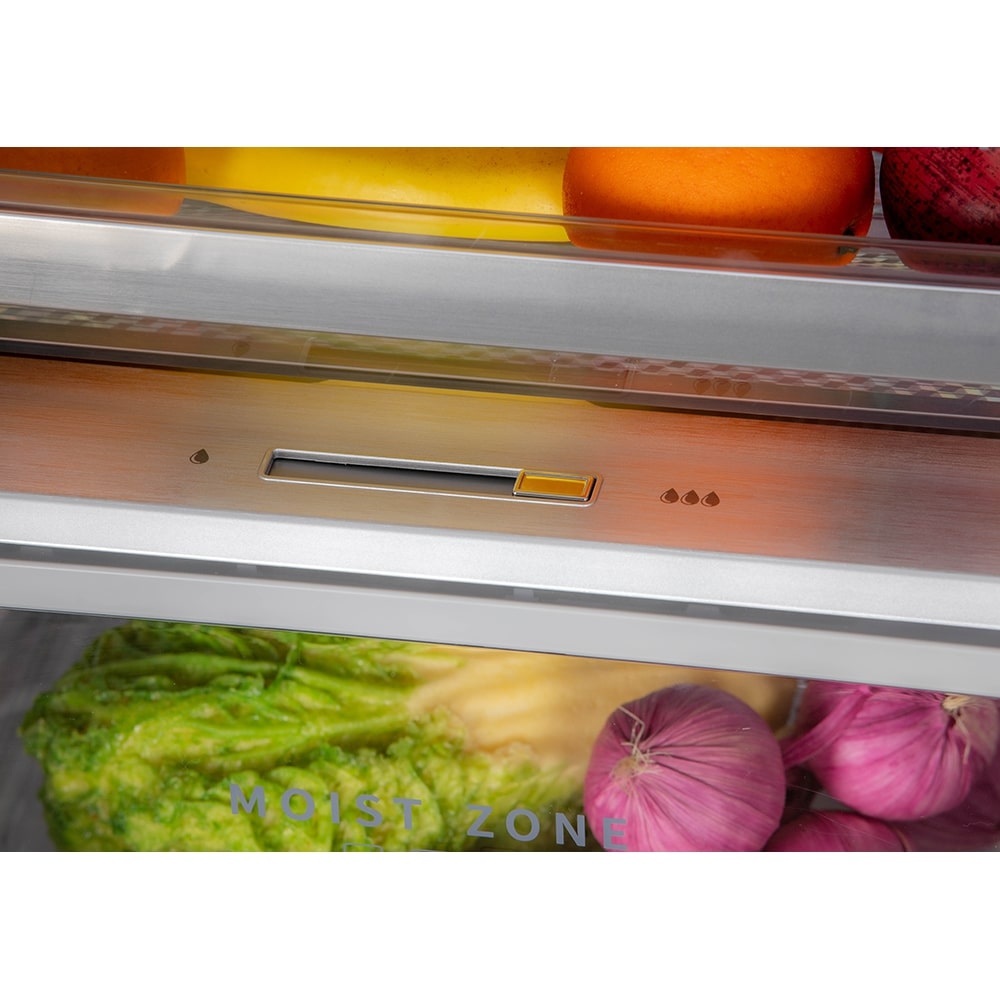 картинка Отдельностоящий холодильник Hiberg RFQ-600DX NFGY INVERTER бежевое стекло  картинка Отдельностоящий холодильник Hiberg RFQ-600DX NFGY INVERTER бежевое стекло