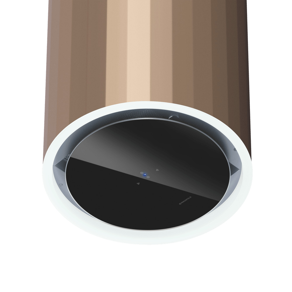 картинка Кухонная вытяжка Maunfeld ADELAIDE 39 WALL GOLD 