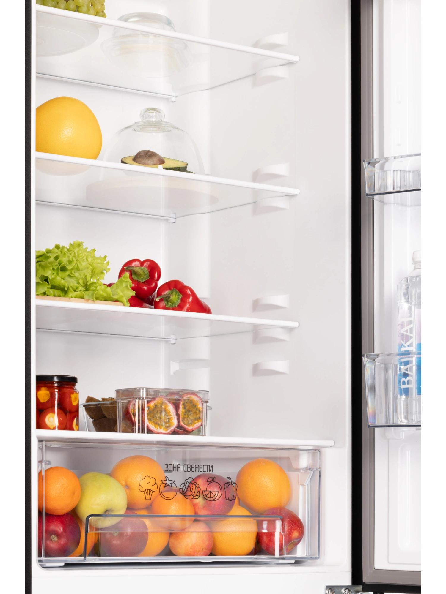 картинка Отдельностоящий холодильник Nord NRG 162NF DTM графит 