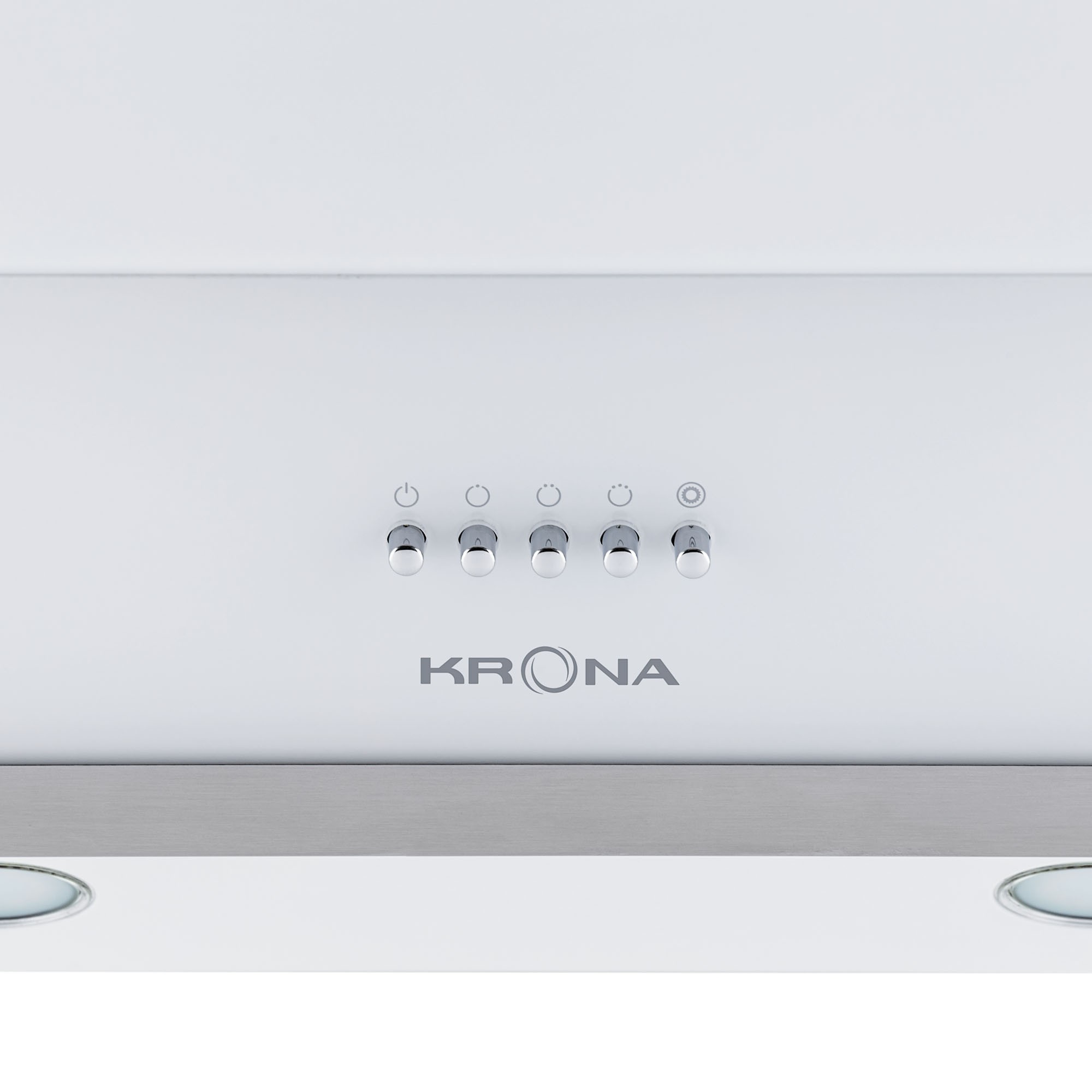 картинка Кухонная вытяжка Krona IRIDA 600 WHITE PUSH BUTTON  картинка Кухонная вытяжка Krona IRIDA 600 WHITE PUSH BUTTON