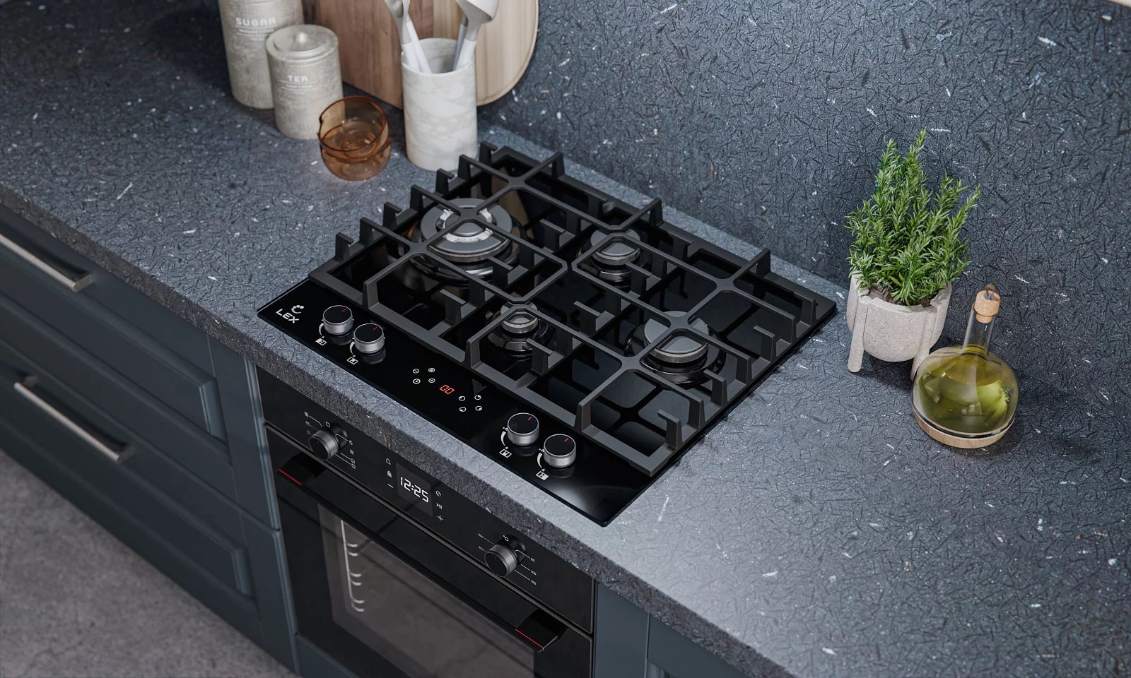 картинка Варочная панель Lex GVG 646 T BBL 