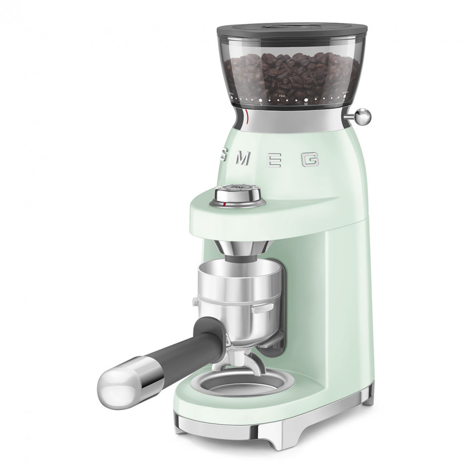 картинка Кофемолка Smeg CGF03PGEU постельный зеленый 