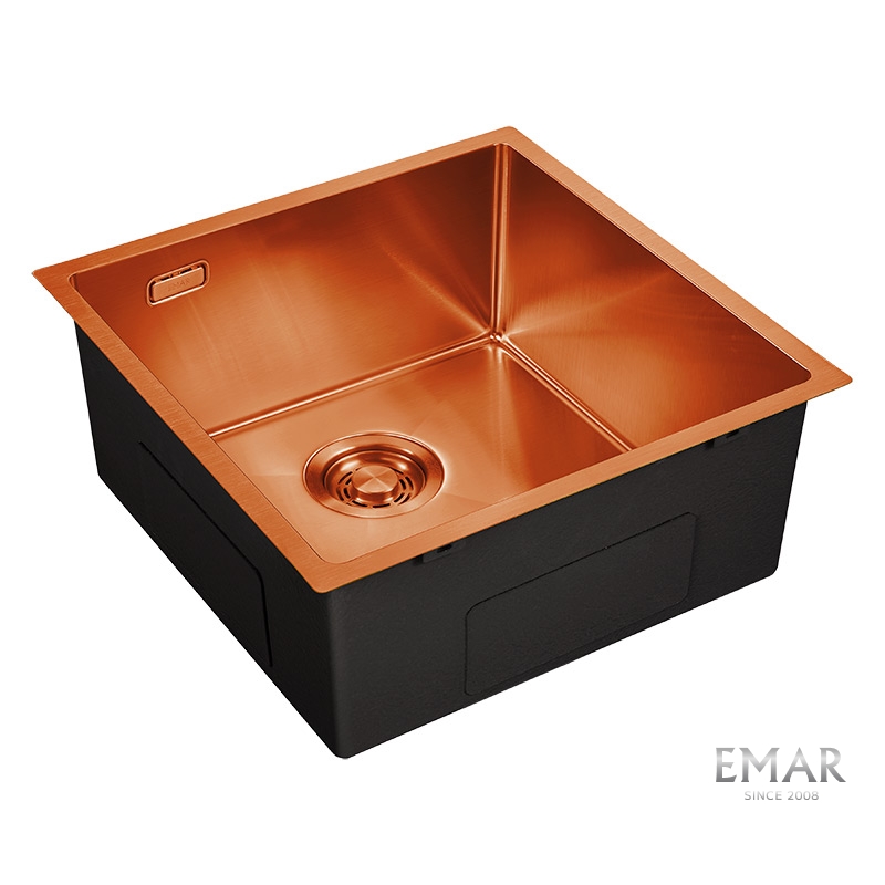 картинка Мойка для кухни Emar EMB-131 PVD Nano Coppery 