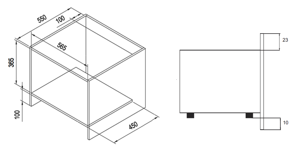 картинка Микроволновая печь встраиваемая Weissgauff HMT-725 Touch Grill 