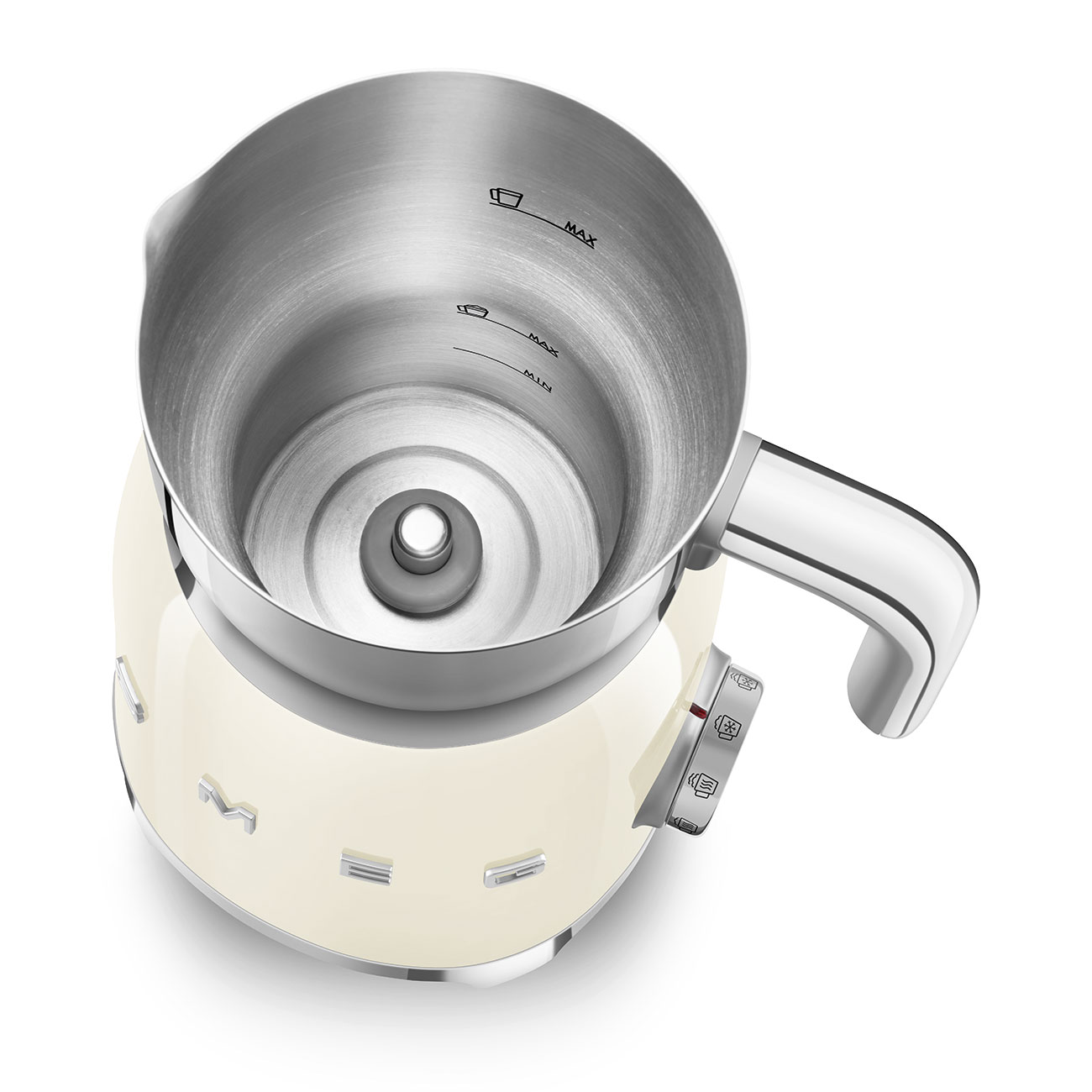 картинка Вспениватель молока Smeg MFF11CREU  картинка Вспениватель молока Smeg MFF11CREU