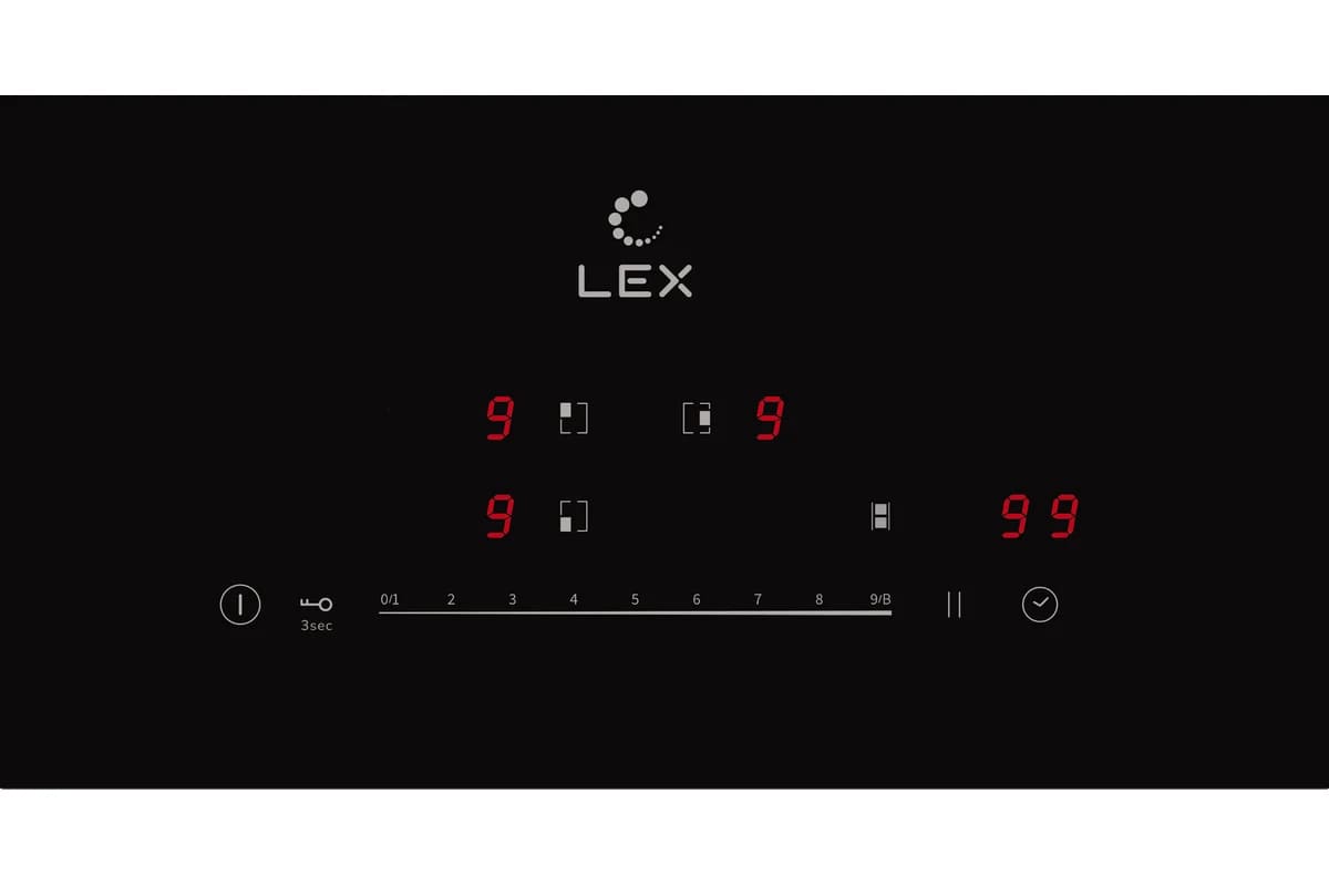 картинка Индукционная варочная панель Lex EVI 631A BL  картинка Индукционная варочная панель Lex EVI 631A BL