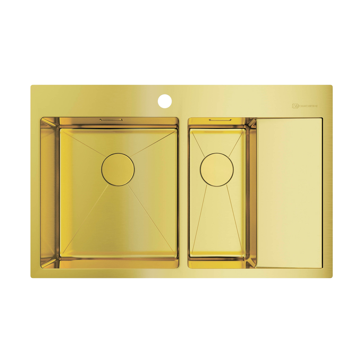картинка Мойка для кухни Omoikiri Akisame-78-2-LG-L 