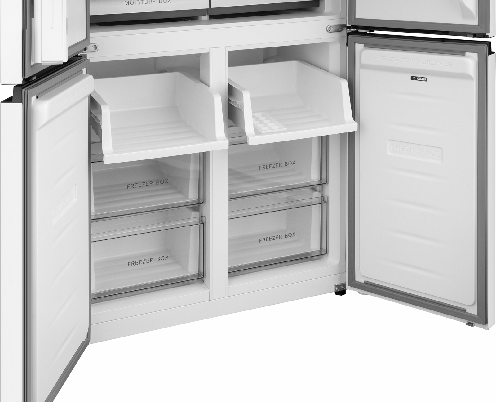 картинка Полувстраиваемый холодильник Weissgauff WCD 450 W NoFrost Inverter 