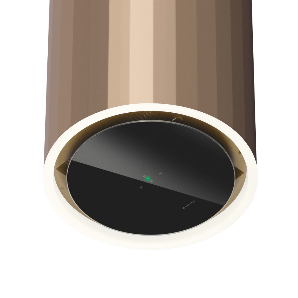 картинка Кухонная вытяжка Maunfeld ADELAIDE 39 WALL GOLD 