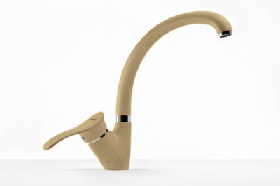 картинка Смеситель Gerdamix CREMA LITE SERIES (GE) бежевый  картинка Смеситель Gerdamix CREMA LITE SERIES (GE) бежевый