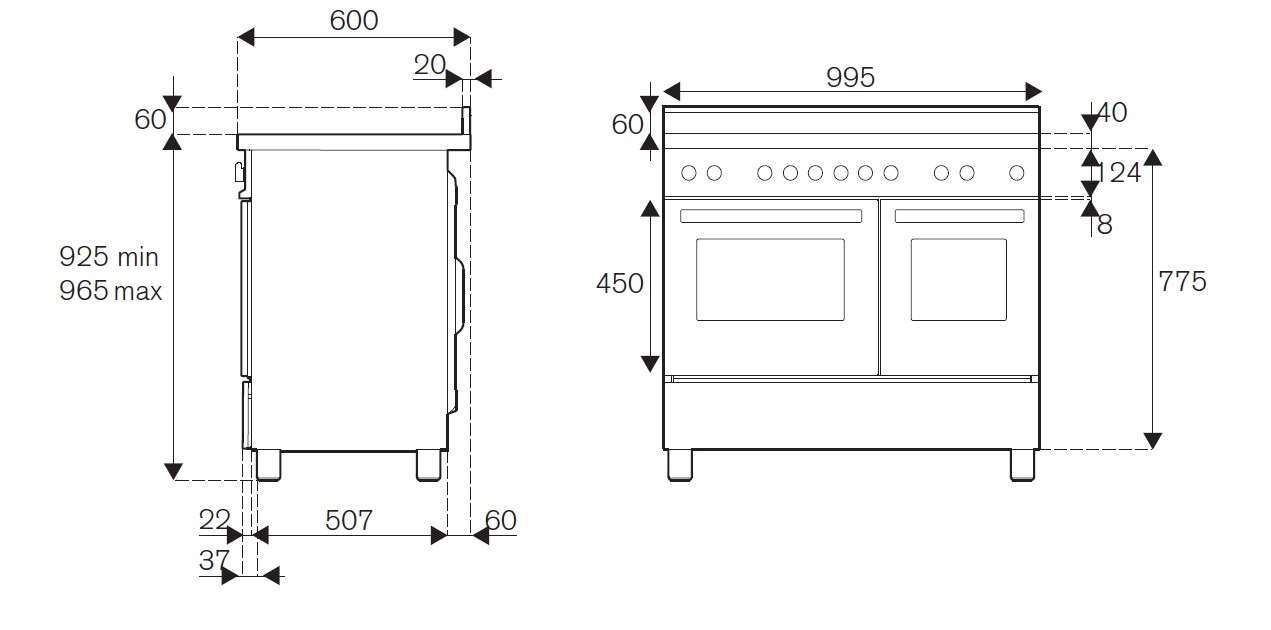 картинка Комбинированная кухонная плита Bertazzoni PRO106L2EXT нержавеющая сталь  картинка Комбинированная кухонная плита Bertazzoni PRO106L2EXT нержавеющая сталь