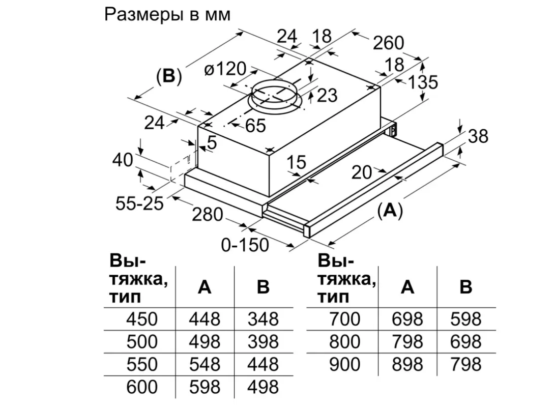 картинка Кухонная вытяжка Bosch DFT63CA60Q черный 