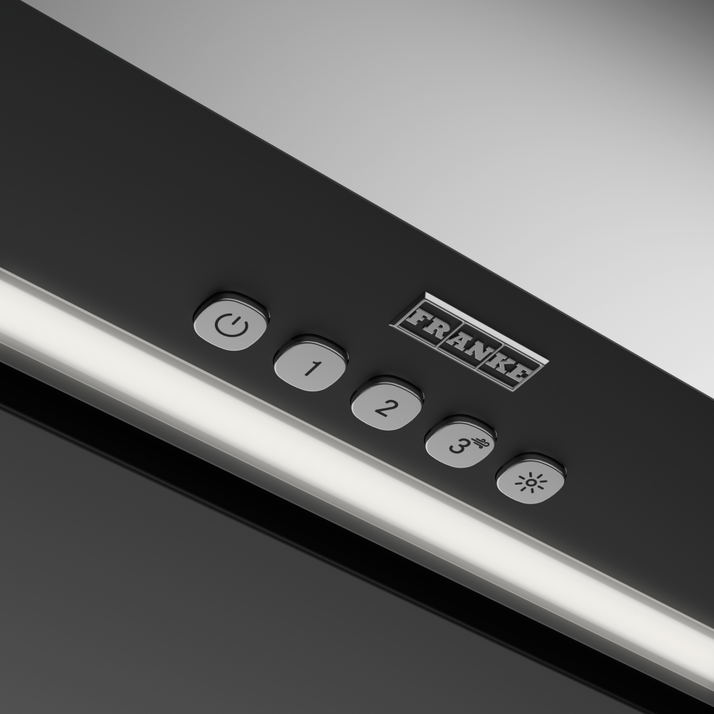 картинка Кухонная вытяжка полновстраиваемая Franke Box FBFE BK MATT A52 