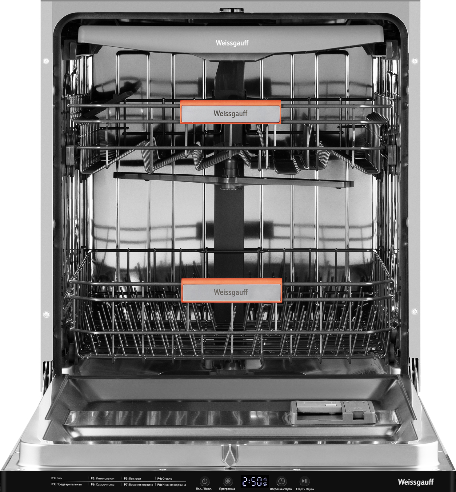 картинка Посудомоечная машина встраиваемая Weissgauff BDW 6038 Infolight 