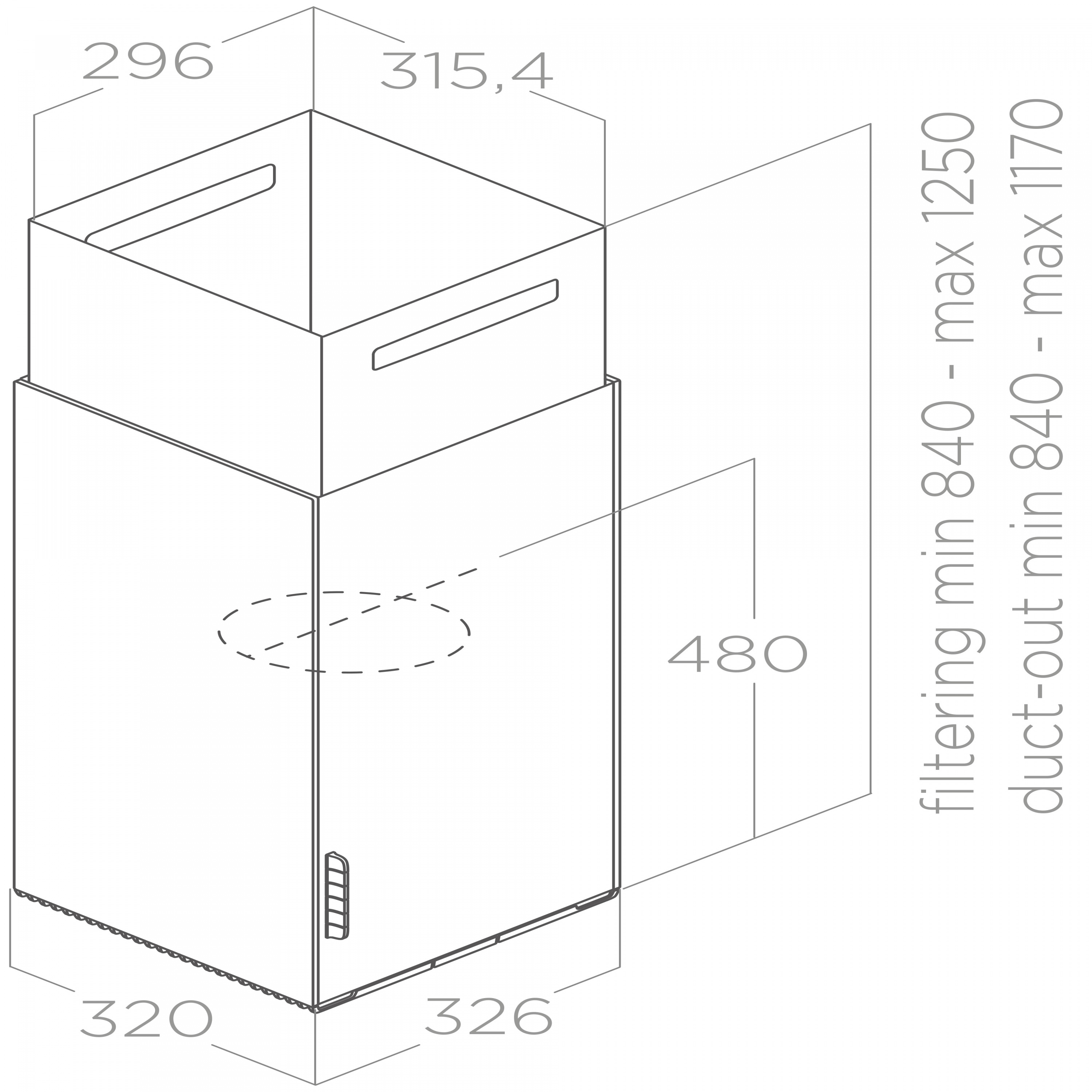 картинка Кухонная вытяжка Elica HAIKU ISLAND WH/A/32 