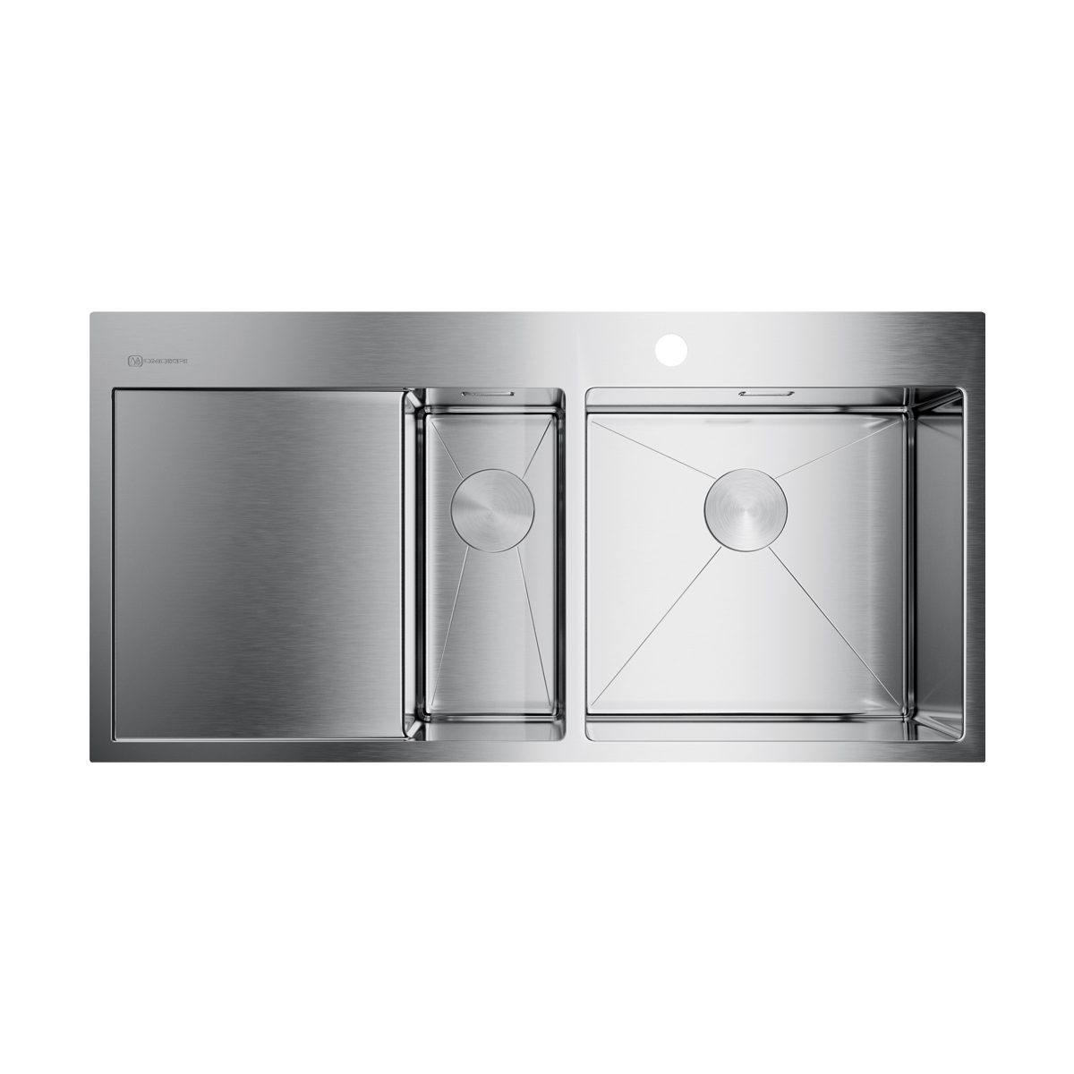 картинка Мойка для кухни Omoikiri Akisame-100-2-IN-R 
