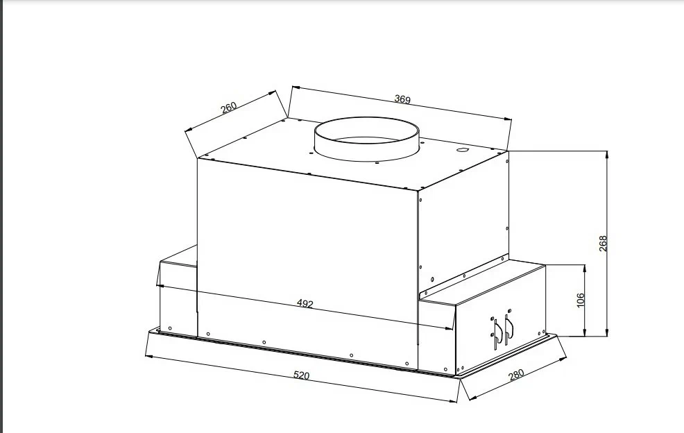 картинка Кухонная вытяжка Jacky's JV BB684 