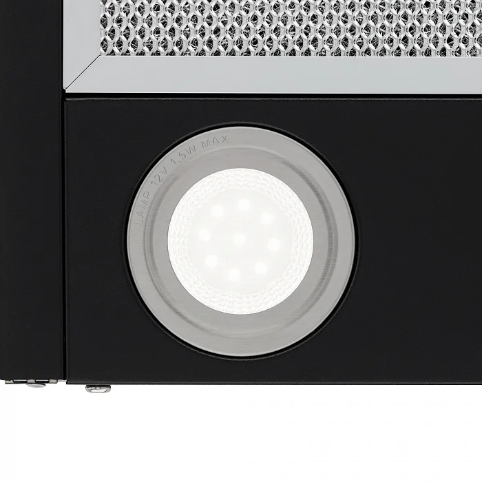 картинка Кухонная вытяжка Krona DOMENIKA 600 BLACK/INOX S 